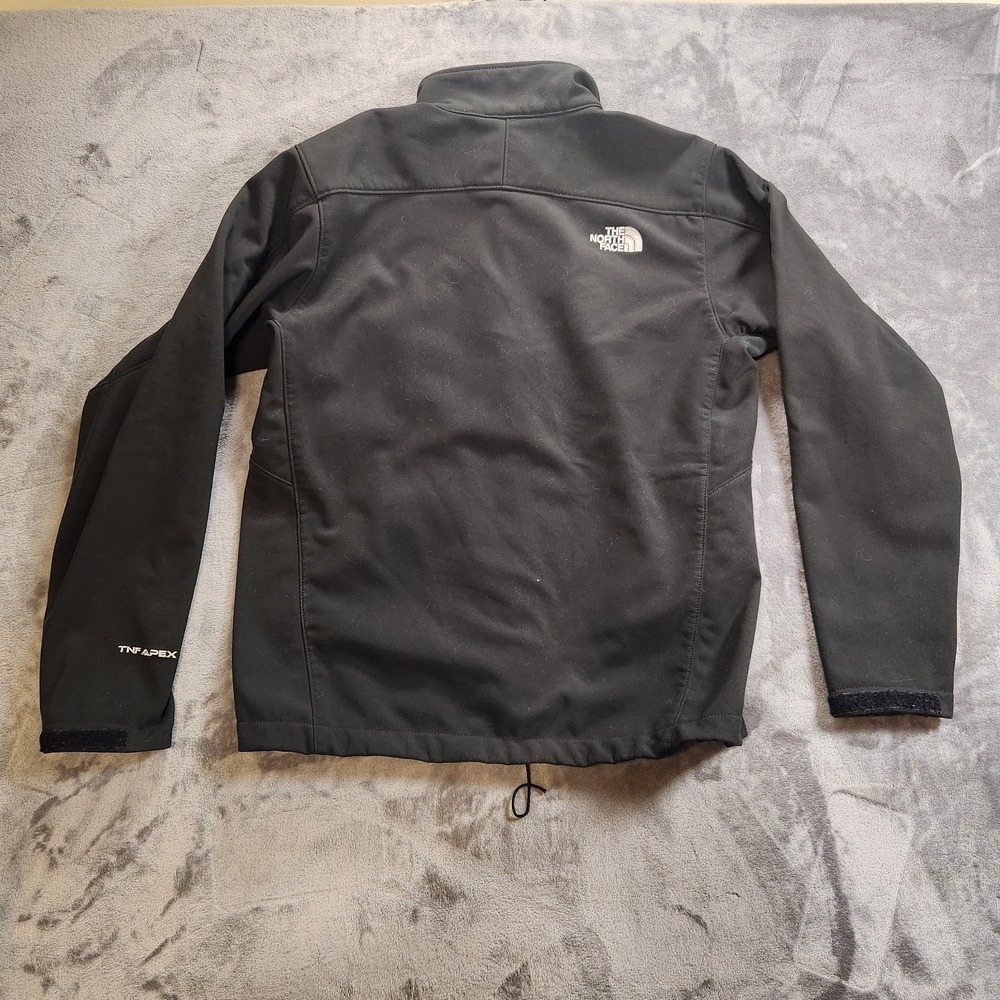 The North Face Jacket Mens Medium Black Apex Bionic Windproof Water Resistant - Picture 2 of 9